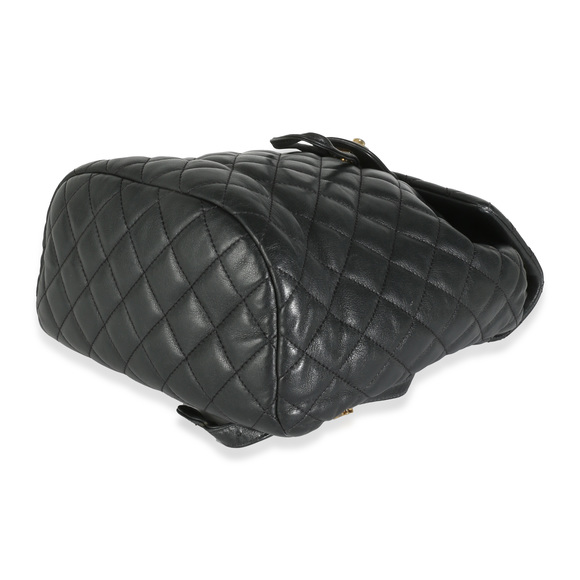Chanel Black Quilted Calfskin Urban Spirit Backpack - Picture 5 of 6